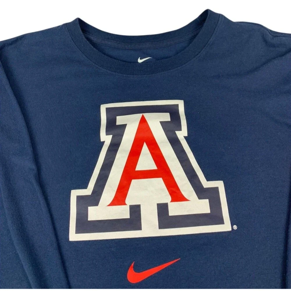 Arizona Wildcats Men’s Nike Longsleeve T-Shirt, Blue, Size XL